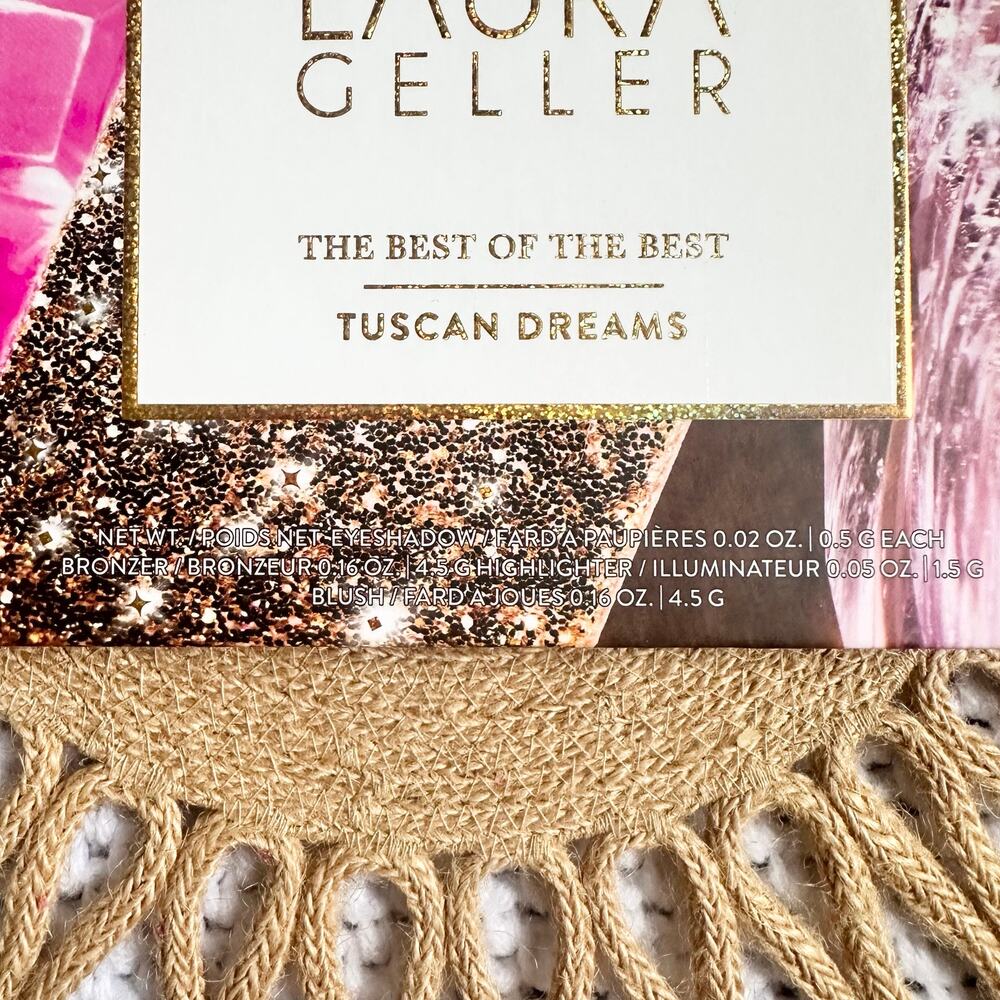 Laura Geller Pink Gold The Best of The Best Tuscan Dreams Palette Swatched - Picture 3 of 7